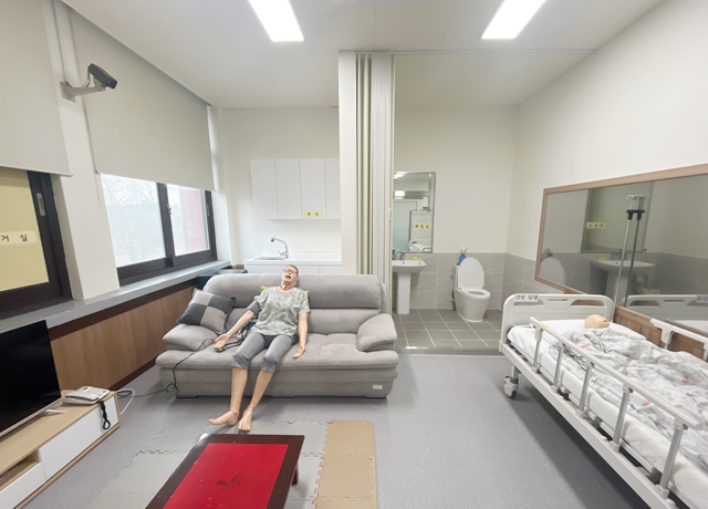 간호시뮬레이션 실습실 이미지