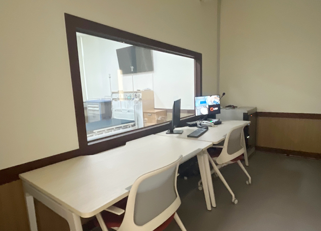 간호시뮬레이션 실습실 이미지